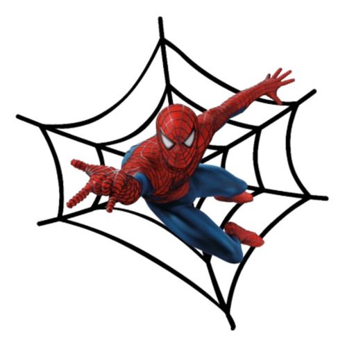 Vinilos Telaraña Hombre Araña - 1mx1m