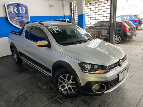 Imagem 5 de 15 de Volkswagen Saveiro 1.6 Cross Ce Manual 2014 Prata
