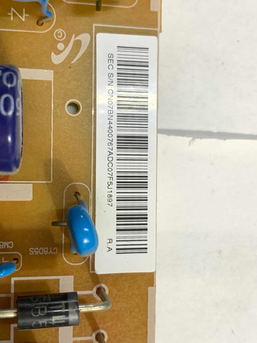 Tarjeta Fuente Para Tv Samsung Smart Mod. Un32h4303af (Usado)