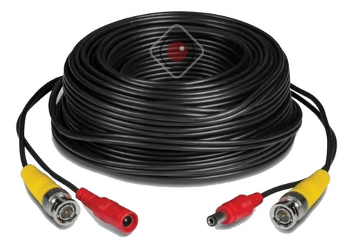 Cable Bnc Con Alimentacion 40 Mts 4 Mm - Redvision