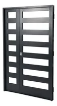 Comprar Puerta Vidriada Pesada Doble Chapa 120 X 200 Patio Cocina