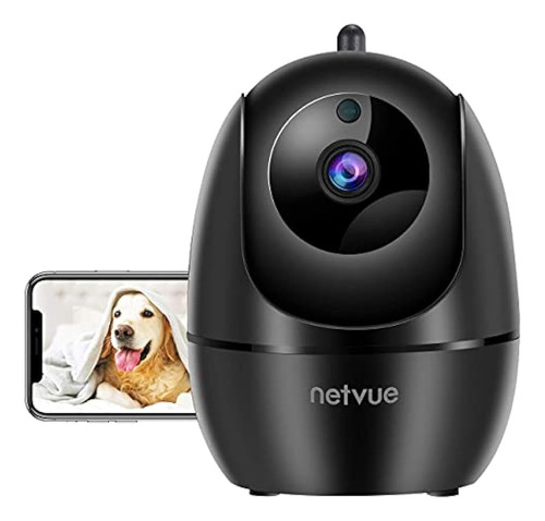 Cámara Interior Netvue, Cámara Wifi 1080p Fhd 2.4ghz Para Ma