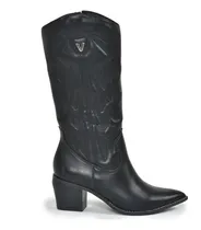 Comprar Botas Via Marte Texanas Importadas Mujer Taco 6 Cm Rimini