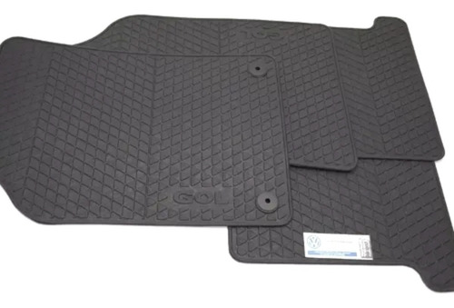 Imagem 3 de 6 de Jogo De Tapete Borracha Gol G5 G6 G7 G8 Original Vw