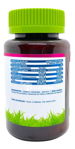 Colágeno Hidrolizado Vidanat 120 Tabletas