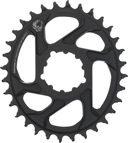 Plato Sram Xx1 Oval 32t Boost 3mm Offset 12 Velocidades Color Negro