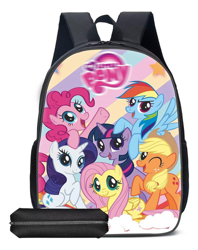 Srylcl Mochila De Doble Capa De Anime Comoda Y Transpirable 