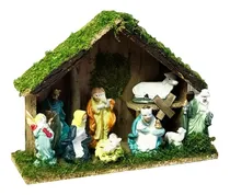 Comprar Pesebre Navidad 9 Figuras Adorno Navideño Silmar