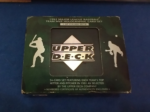 Juego De 54 Hologramas Upper Deck Mvp 1992