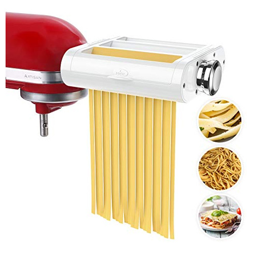 Maquina Cortadora De Pasta Plastico Acero Inoxidable Blanco