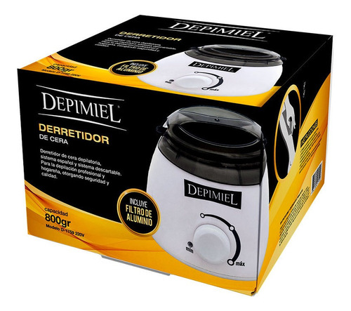 Depimiel Derretidor Electrico De Cera Para X 800 Gr