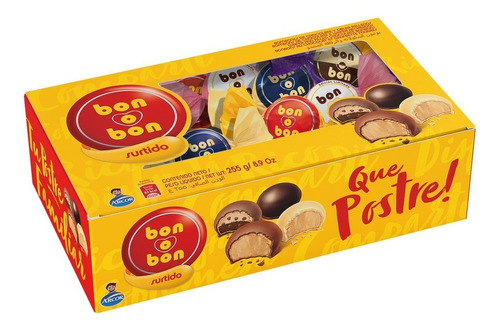 Bombon Bon O Bon Surtido X 255 G Golosina Chocolate