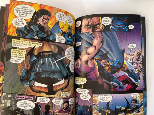 Batman Punisher Lake Of Fire Dc & Marvel Crossover 1994 Tpb (Usado)