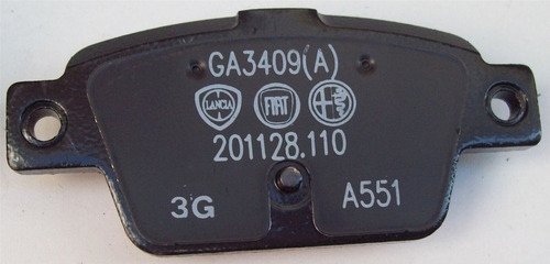 Imagen 2 de 5 de Pastillas Traseras Original Fiat Bravo Sport 1.4t 2008-2014