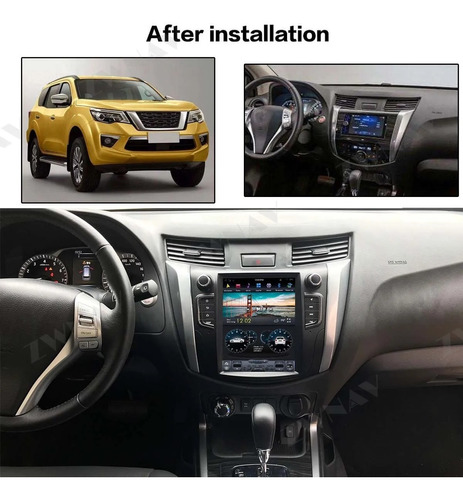 Radio Multimedia Tesla Nissan Frontier 2016/18 10.4  Gps