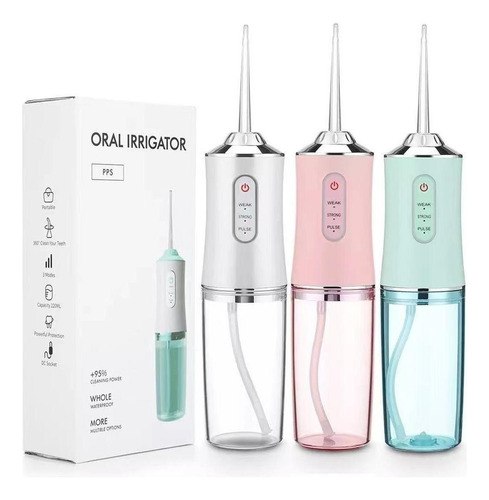 Irrigador Oral Elétrico Jato D Água Limpador Dental Bucal