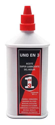 Aceite Limpiador Lubricante Multiusos 3 en 1 90ml Truper cadena TRUPER