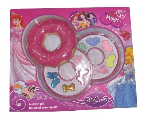 Maquillaje Infantil Princesas Dona X2