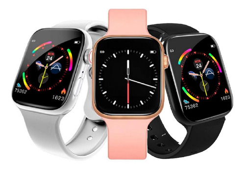Imagen 1 de 7 de Reloj Smartwatch Vak F9 Ip67 Metal Apple Health Pasos Calori