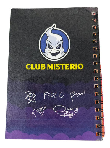 Libreta Fede Vigevani Club Misterio Profesional 23x30cm