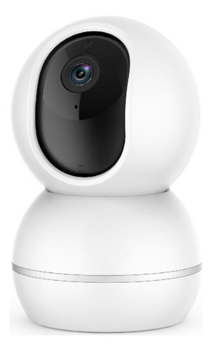 Camera De Segurança Wifi Infravermelho Visão 360º Robo Ip Cor Branco