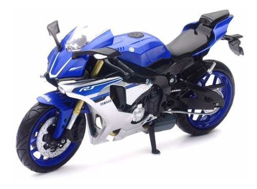 Negro Moto De Colección Yamaha Yzf R1 Escala 1:12