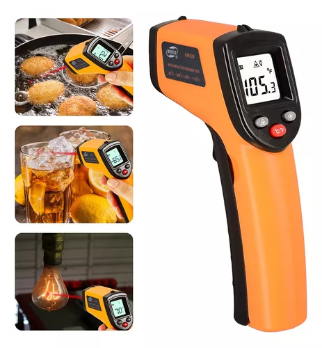 Klein Tools IR1 Infrared Thermometer, Digital Laser Gun is Non-Contact  Thermometer with a Temperature Range -4 to 752-Degree Fahrenheit