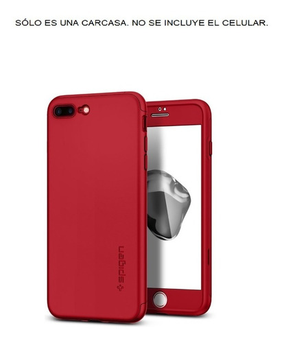 Apple iPhone 7 Plus Spigen Thin Fit 360 Carcasa Funda Case