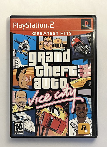 Grand Theft Auto: Vice City Físico Original Completo Ps2