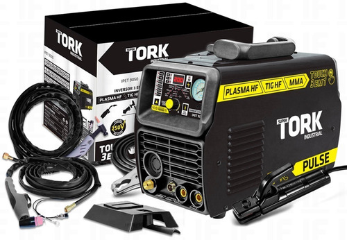 Maquina De Corte Plasma Inversor 50a Solda Tig Mma 200a Tork