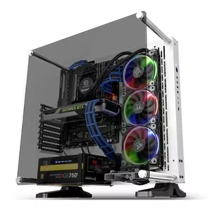 Gabinete Gamer Thermaltake Core P3 Tg Snow Vidro Temp. Mid