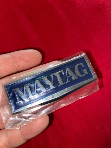 Placa Marca Maytag Lista Para Pegar