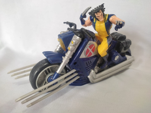 Wolverine En Moto X-men Hasbro