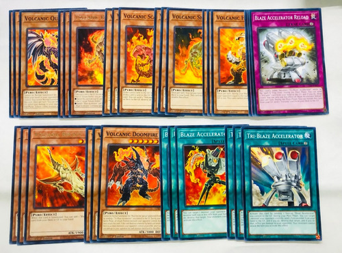 Deck Volcanic - Soulburning Volcano. Yugioh!