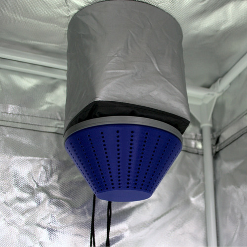 Imagen 7 de 7 de Filtro Carbon Activado Cultivo Indoor Para Fan 4 Pulgadas Ss