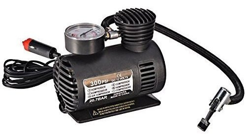 Imagem 2 de 6 de Mini Compressor De Ar Automotivo Multiuso 12v 300psi