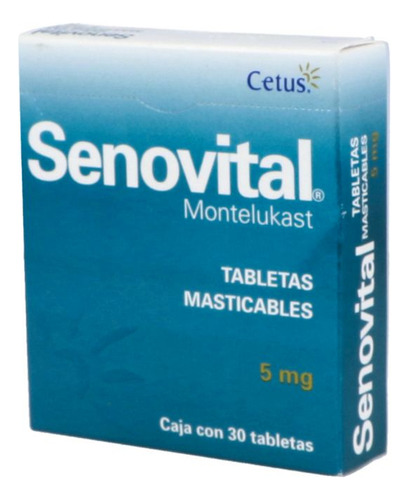 Senovital 5 Mg Caja Con 30 Tabletas Masticables