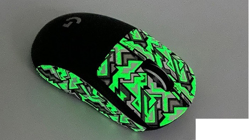 Mouse Grip Tape Hotlinegames P/ G Pro X Superlight Colorido Cor YG01 - Verde Fluorescente