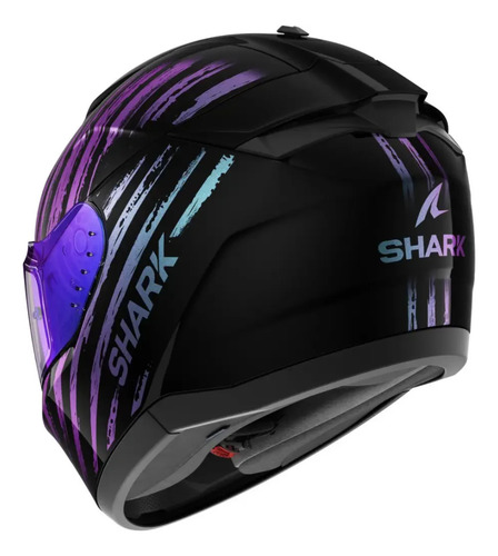 Casco Shark Ridill 2 Assya Original Negro Lisa M