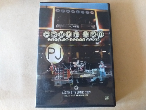 Dvd Pearl Jam /  Live In Texas 2009