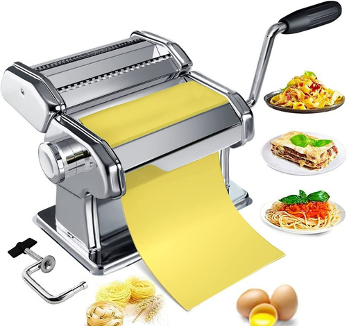 Máquina Para Hacer Pasta Con7 Ajustes D Grosor Y 2 Cuchillas