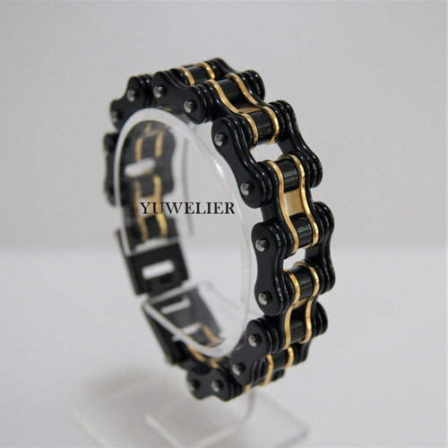 Pulsera Biker Acero Inoxidable Tipo Cadena Bicicleta Hombre