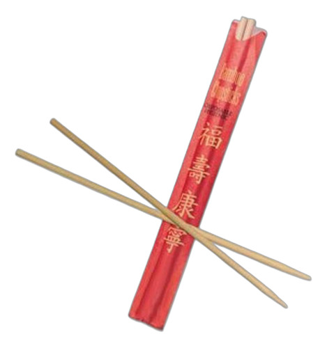 Rg Paper Premium Desechables Palillos De Bambú Con Mangas Y