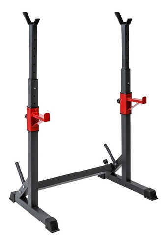 Imagen 1 de 8 de Rack Squat Premium Soporte Sentadilla Pecho Gym