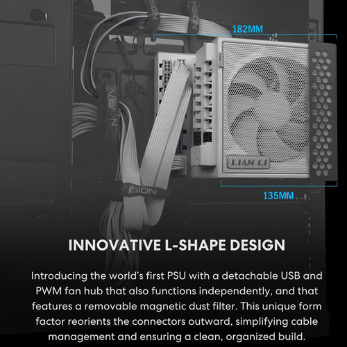 Serie Lian Li Edge - Fuente De Alimentación Modular Completa