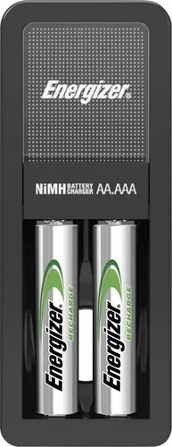 Cargador De Pilas Energizer Mini + 2 Aa 1350mah Ch2pc4