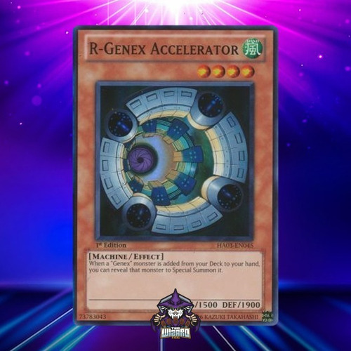 Yugioh- R-genex Accelerator - Ha03-en045 - Super Rare (Usado)