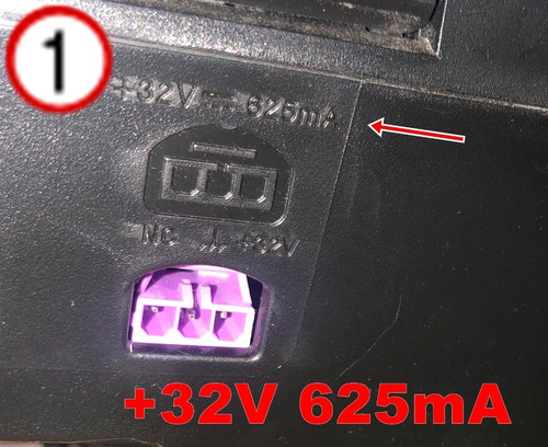 Cargador Adaptador Trafo Fuente Hp Pin Violeta De 32v 625ma