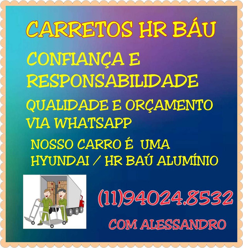 Imagem 1 de 4 de Fazemos Carretos E Mudanças Em Geral