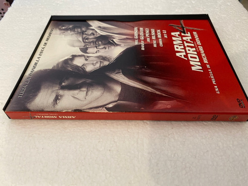 Dvd Arma Mortal 4 Mel Gibson Danny Glover Lethal Weapon 4 (Usado)
